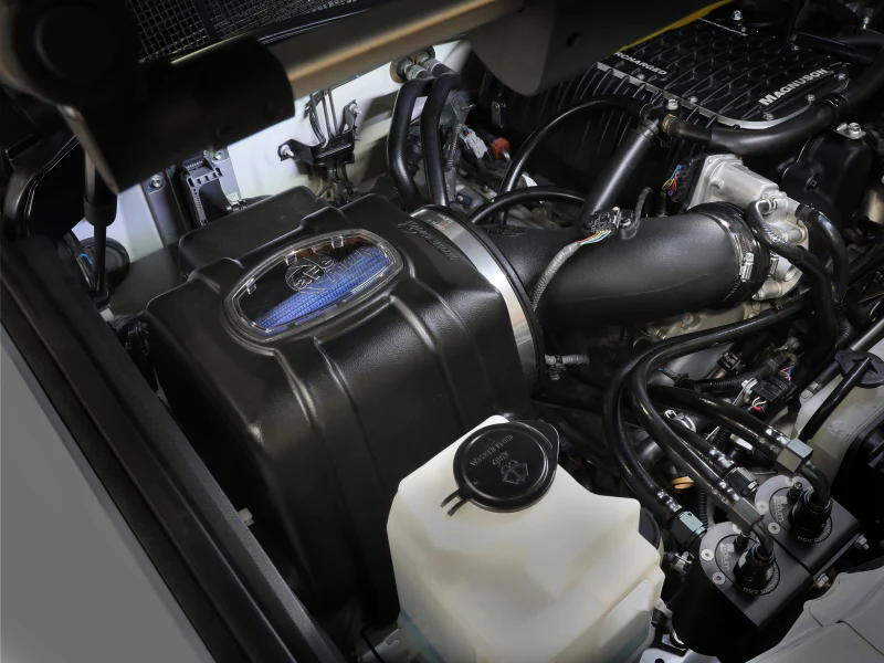 aFe 07-21 Toyota Tundra Momentum GT Cold Air Intake System w/ Pro 5R Filter w/ Magnuson Supercharger - Image 2