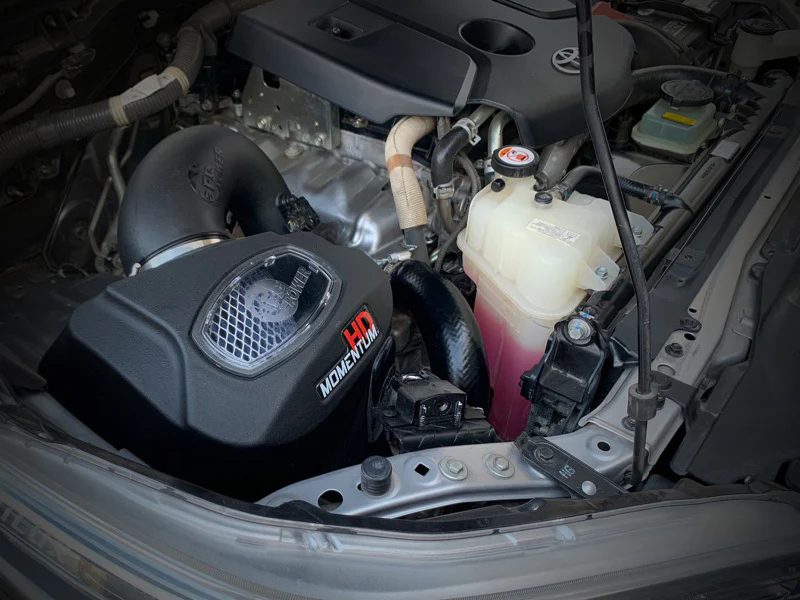 aFe 15-20 Toyota Hilux L4-2.8L (td) Momentum HD Cold Air Intake System w/ Pro 10R Media - Image 2