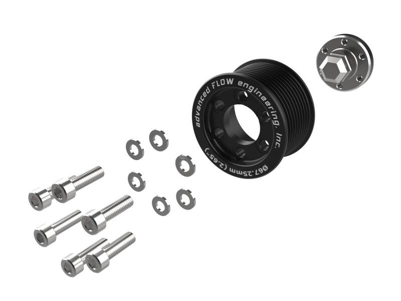 aFe 15-23 Dodge Challenger / 15-23 Dodge Charger SRT Hellcat 2.65in Supercharger Power Pulley Kit - Image 7