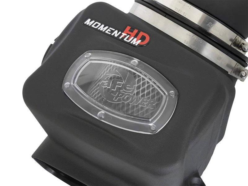 aFe 16-19 Nissan Titan XD V8 5.0L Momentum HD Cold Air Intake System w/ Pro DRY S Media - Image 3