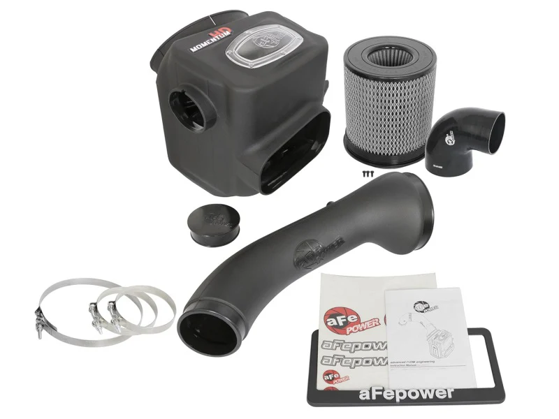 aFe 16-19 Nissan Titan XD V8 5.0L Momentum HD Cold Air Intake System w/ Pro DRY S Media - Image 9