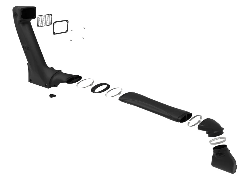 aFe 18-25 Jeep Wrangler / Gladiator L4/V6 Dynamic Air Scoop (D.A.S) Snorkel - Image 6