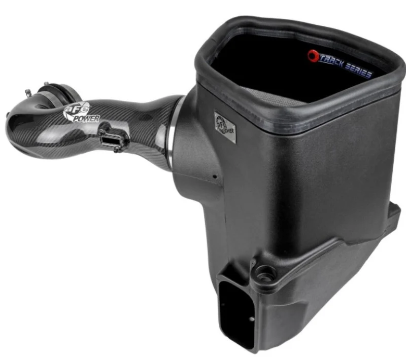 aFe 19-21 GM Trucks 5.3L/6.2L Track Series Carbon Fiber Cold Air Intake System W/ Pro Dry S Filters - Image 6