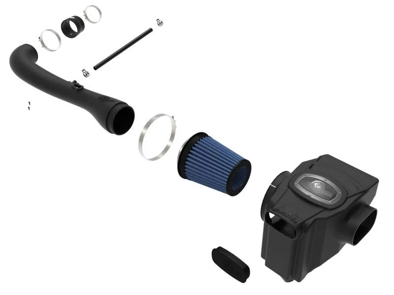 aFe 20-22 Nissan Frontier V6-3.8L Momentum GT Cold Air Intake System w/ Pro 5R Filter - Image 3