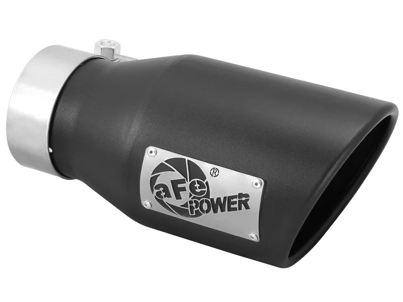 aFe 2021+ Jeep Gladiator V6-3.0L (td) Vulcan Series 3in 304 SS DPF-Back Exhaust System - Black Tip - Image 6