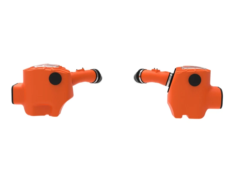 aFe 2022 Toyota Tundra V6-3.5L (tt) Momentum GT Cold Air Intake System w/ Pro 5R Filter - Orange - Image 5