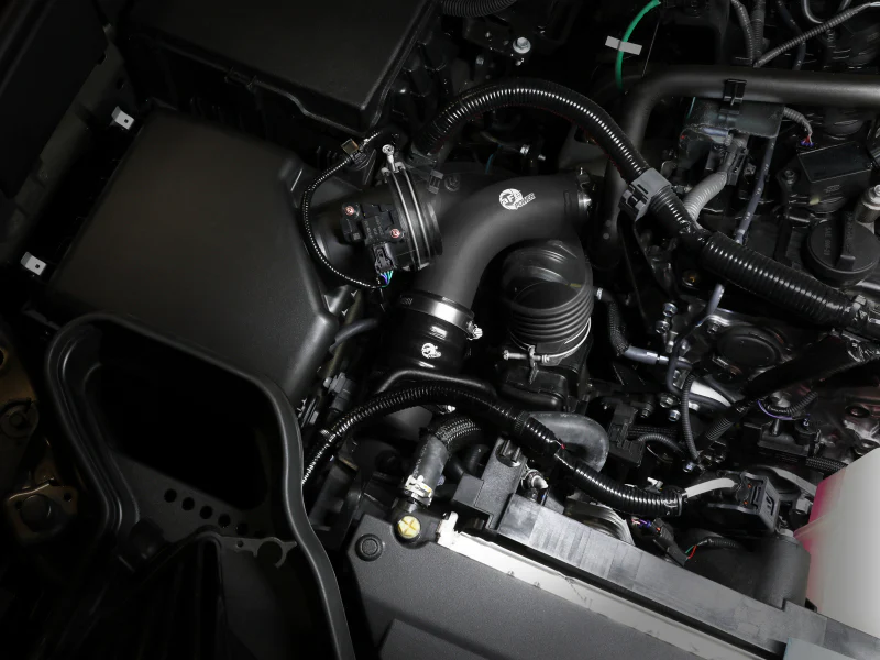 aFe 2024+ Toyota Tacoma BladeRunner 2.5in & 3in Aluminum Hot & Cold Charge Pipe Kit - Black - Image 3