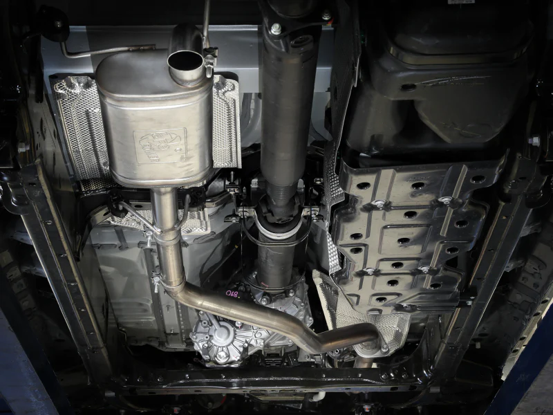 aFe 2024 Toyota Tacoma L4-2.4L ROCK BASHER 2.5in 409 Stainless Steel Cat-Back Exhaust System - Image 2
