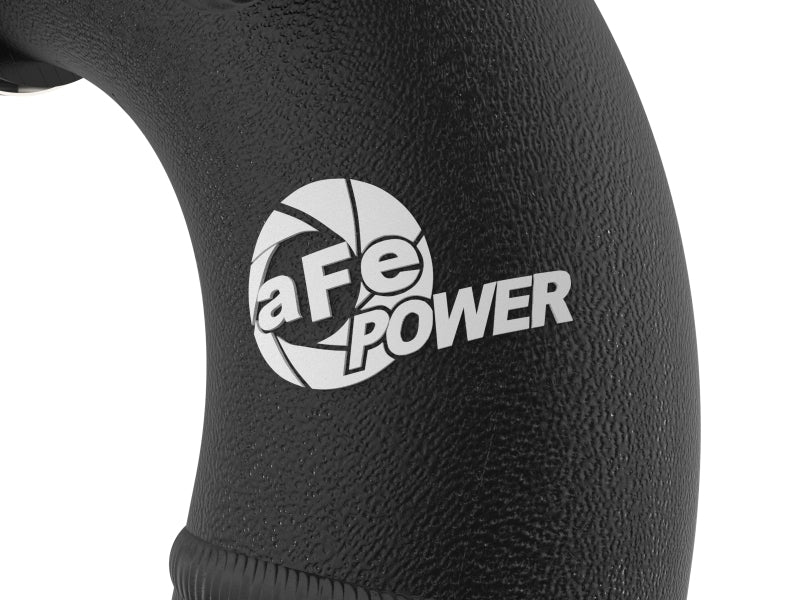 AFE 21-22 Ford Bronco L4-2.3L (t) BladeRunner Alum Hot/Cold Charge Pipe Kit - Black - Image 3