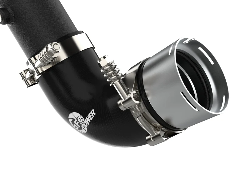 AFE 21-22 Ford Bronco L4-2.3L (t) BladeRunner Alum Hot/Cold Charge Pipe Kit - Black - Image 5