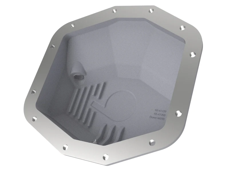 aFe 21-22 RAM 1500 TRX HEMI V8 6.2L(sc) Street Series Rear Differential Cover Raw w/ Machined Fins - Image 2
