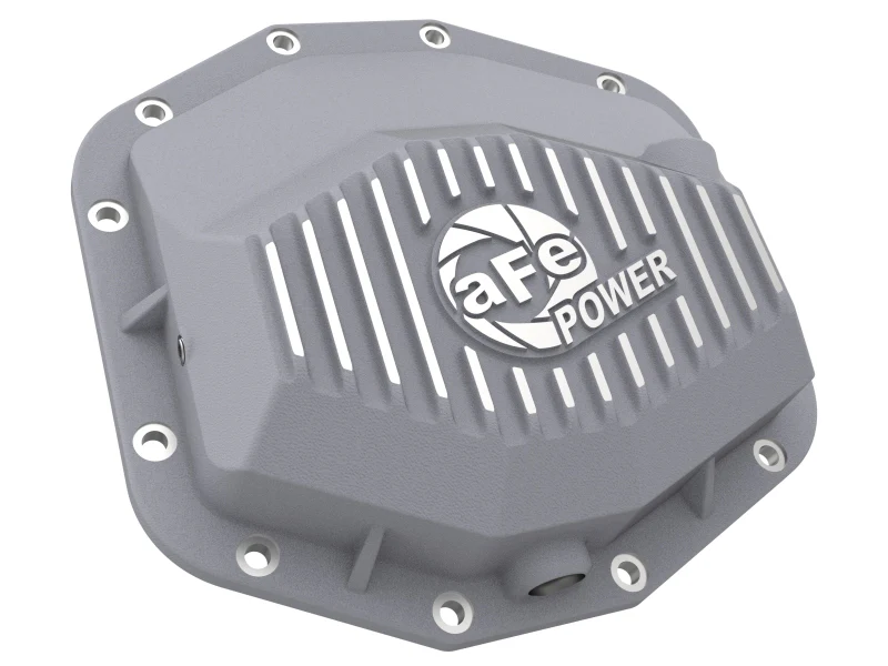 aFe 21-22 RAM 1500 TRX HEMI V8 6.2L(sc) Street Series Rear Differential Cover Raw w/ Machined Fins - Image 8