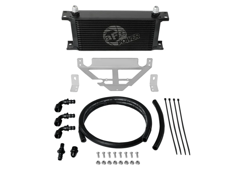 aFe 21-23 Dodge Ram 1500 TRX V8 6.2L Bladerunner Auto Transmission Oil Cooler Kit - Image 4