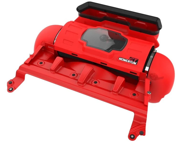aFe 21-23 Dodge RAM 1500 TRX V8-6.2L Momentum GT Intake- Red - Image 11