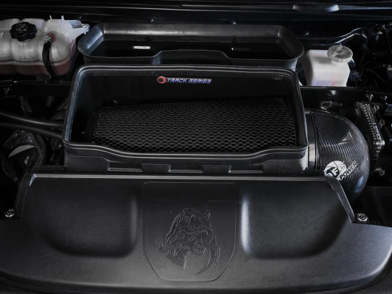 aFe 21-23 RAM 1500 TRX Track Series Carbon Fiber Cold Air Intake System w/ Pro 5R Filter - Image 2