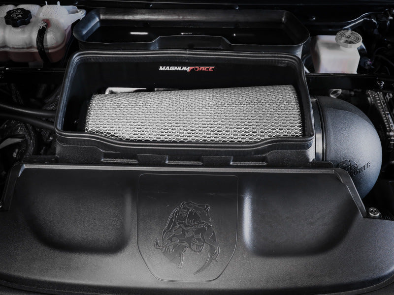 aFe 21-23 RAM 1500 TRX V8-6.2L SC Magnum FORCE Stage2 Cold Air Intake System w/Pro DRY S - Image 2