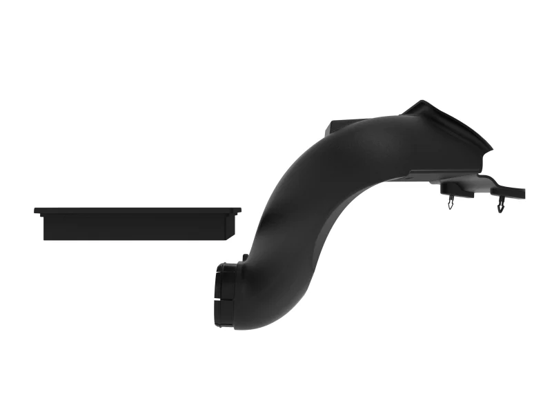 aFe 21-24 Ford F-150 V6/V8 Dynamic Air Scoop w/ Pro DRY S Filter (D.A.S. PLUS) - Image 5