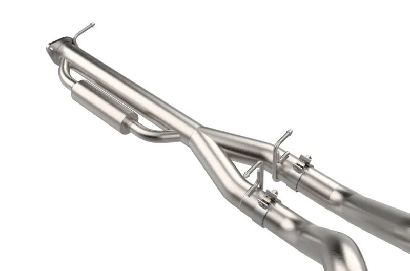 aFe 21-24 Ford F-150 Vulcan Series 3 IN to 3-1/2 IN Stainless Steel Cat-Back Exhaust System - Black - Image 9