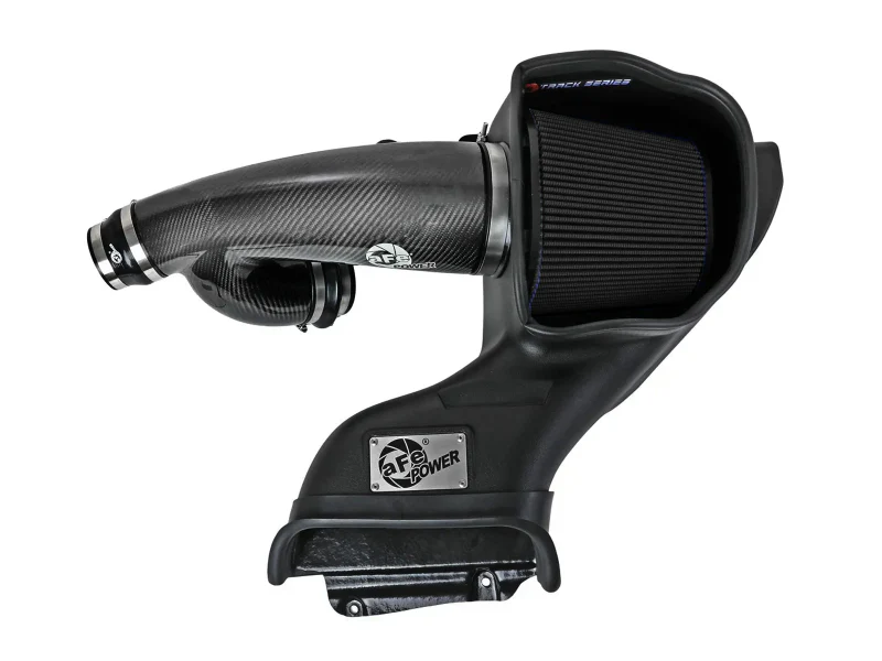 aFe 21-24 Ford F150 Raptor Track Series Carbon Fiber Cold Air Intake System w/ Black Pro 5R Filter - Image 4