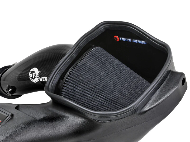 aFe 23-24 Ford F150 Raptor R V8 5.2L Supercharged Track Series Air Intake w/ Black PDS Filter - Image 6