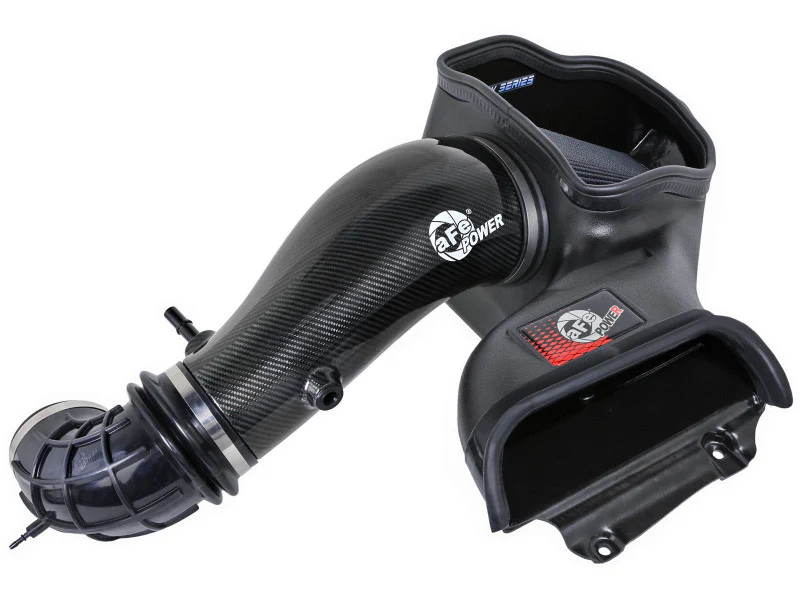 aFe 23-24 Ford F150 Raptor R V8 5.2L Supercharged Track Series Air Intake w/ Black PDS Filter - Image 9