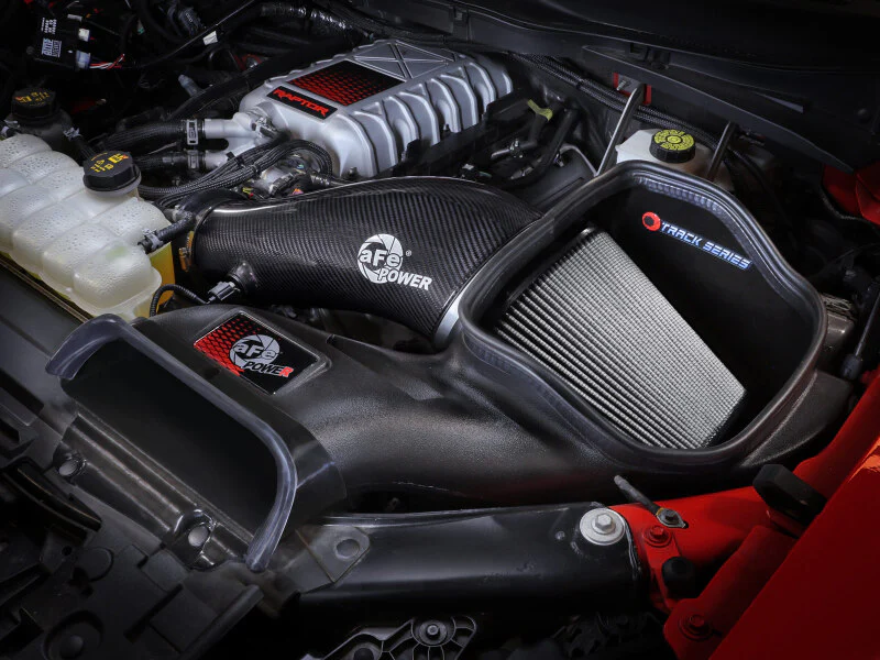 aFe 23-24 Ford F150 Raptor R V8 5.2L Supercharged Track Series Air Intake w/ PDS Filter - Image 2