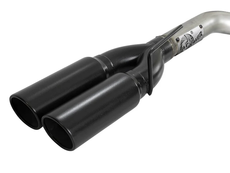 aFe 23-24 GM Trucks L6-3.0L (td) LZ0 Vulcan Series 3in 304 SS DPF-Back Exhaust System w/ Black Tip - Image 4
