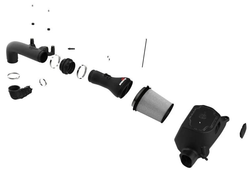 aFe 23-24 GMC Canyon L4 2.7L (t) Momentum GT Cold Air Intake System w/ Pro DRY S Filter - Image 8