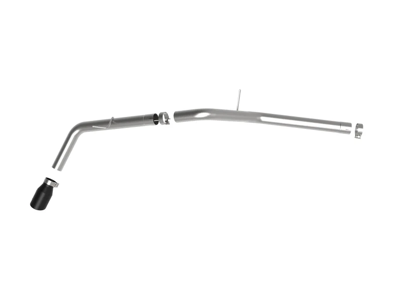 aFe Apollo GT Series 3in 409 SS Axle-Back Exhaust 2019 Ford Ranger 2.3L w/ Black Tips - Image 6