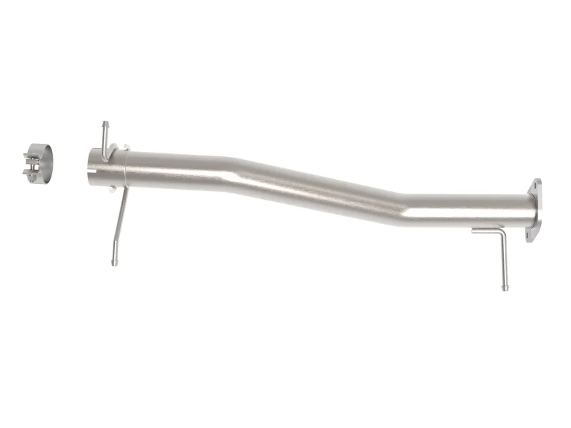 aFe Apollo GT Series 409 Stainless Steel Muffler Delete Pipe 2019 Ram 1500 V8-5.7L HEMI - Image 4