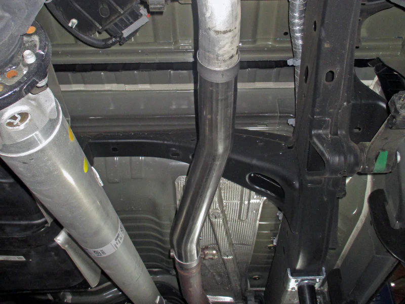 aFe Apollo GT Series 409 Stainless Steel Muffler Delete Pipe GM Silverado/Sierra 1500 19-20 V8-5.3L - Image 2
