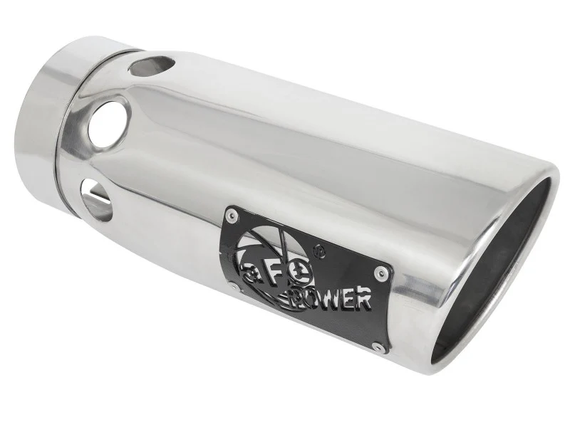 aFe Apollo GT Series 4in 409SS Cat Back Exh System Polished Tip 14-18GM Silverado 1500 V8-6.2L - Image 5