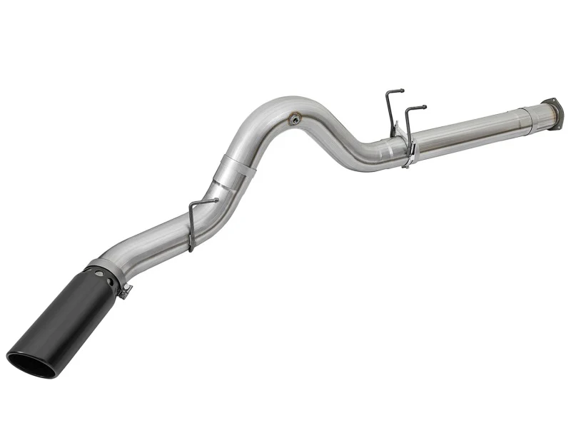 aFe ATLAS 5in DPF-Back Alum Steel Exhaust System w/Black Tip 2017 Ford Diesel Trucks V8-6.7L (td) - Image 8