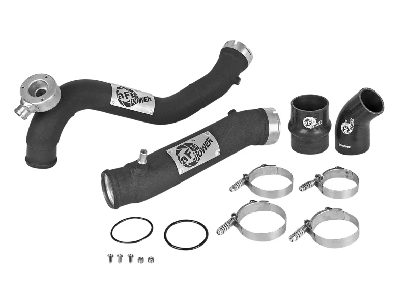 aFe BladeRunner 3in Alum Hot and Cold Intercooler Tube Kit 2019 Ford Ranger 2.3L (t) - Image 2
