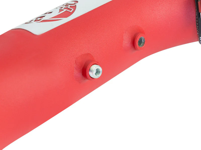 aFe BladeRunner 3in Red IC Tube Cold Side w/ Coupling & Clamp Kit 2016 GM Colorado/Canyon 2.8L - Image 7
