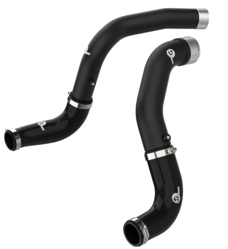 aFe BladeRunner Black 3in Intercooler Hot & Cold Side Pipe Kit 20-21 Jeep Wrangler V6-3.0L (td) - Image 8