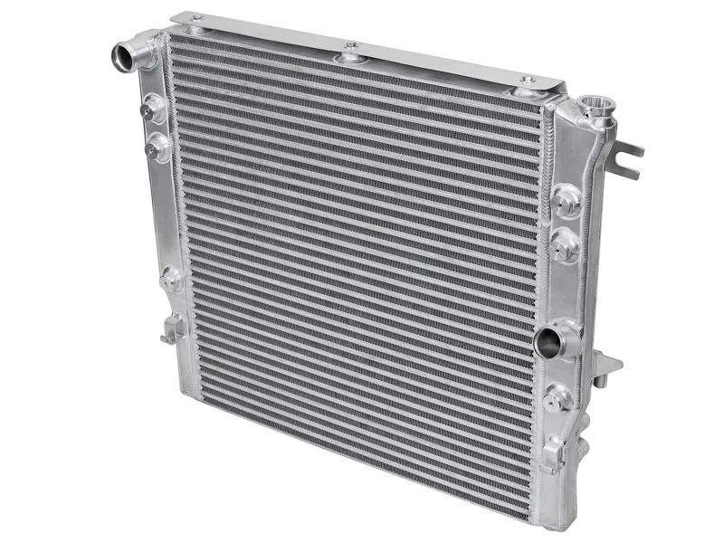 aFe BladeRunner GT Series Bar and Plate Radiator w/ Black Hoses 12-18 Jeep Wrangler (JK) V6 3.6L - Image 6