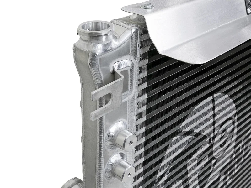 aFe BladeRunner GT Series Bar and Plate Radiator w/ Black Hoses 12-18 Jeep Wrangler (JK) V6 3.6L - Image 8