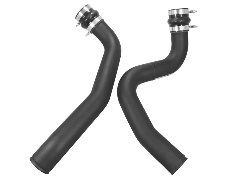 aFe Bladerunner Intercoolers I/C Tube 3in Hot/Cold Ford F-250/F-350 99-03 V8-7.3L - Black - Image 4