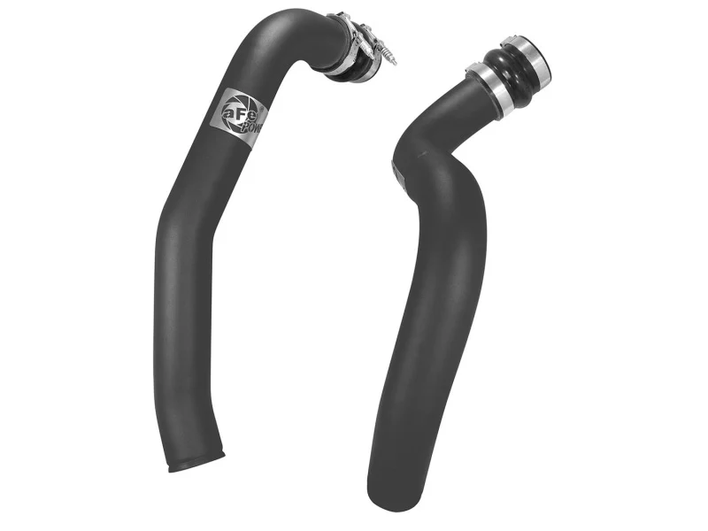 aFe Bladerunner Intercoolers I/C Tube 3in Hot/Cold Ford F-250/F-350 99-03 V8-7.3L - Black - Image 7