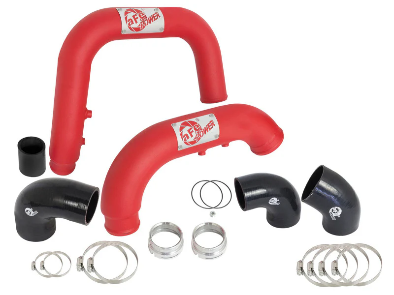 aFe BladeRunner Red Intercooler Tubes Combo 2016 GM Colorado/Canyon I4-2.8L (td) - Image 4