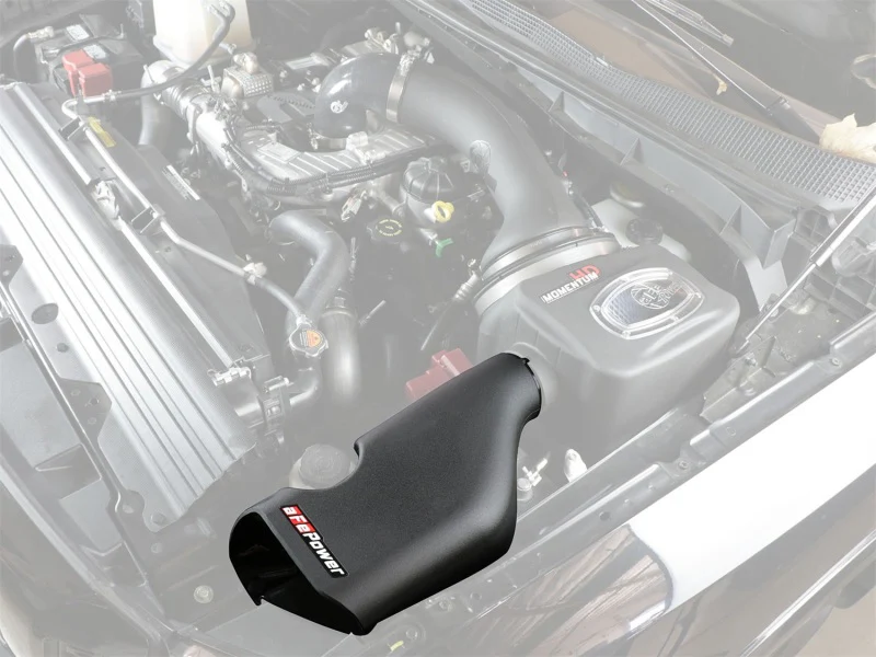 aFe Diesel Elite Momentum HD Dynamic Air Scoop 2016 Nissan Titan XD V8 5.0L - Image 3