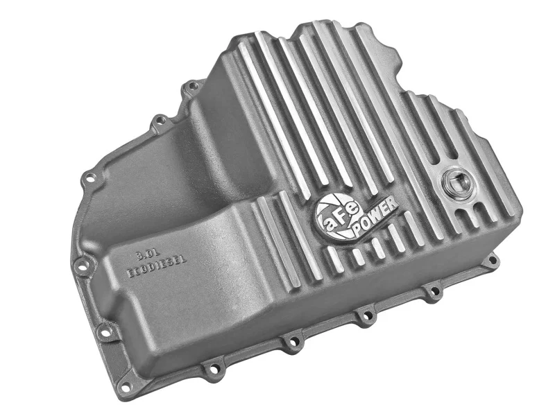 AFE Engine Oil Pan Raw; 14-16 Dodge RAM 1500 EcoDiesel 3.0L V6 (td) - Image 4