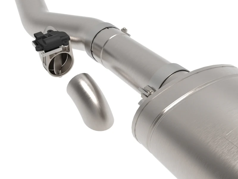 aFe Gemini XV 4in to Dual 3in 304 SS Cat-Back Exhaust w/ Cutout 19-21 GM Silverado/Sierra V8-6.2L - Image 8