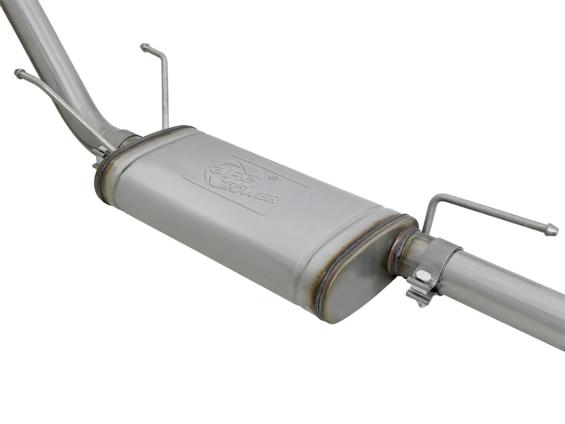 aFe MACH Force-Xp 2-1/2in 304 SS Cat-Back Exhaust w/Black Tips 2016+ Toyota Tacoma L4-2.7L / V6-3.5L - Image 6