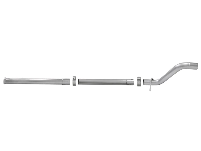aFe MACH Force-Xp 2-1/2in 409 Stainless Steel Mid-Pipe w/Resonator Delete 18+ Jeep Wrangler JL 3.6L - Image 2