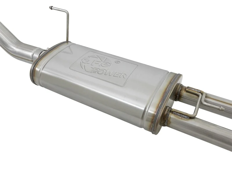 aFe MACH Force-Xp 2-1/2in Cat-Back Exhaust System w/ Polished Tip 16-17 Nissan Titan XD V8 5.6L - Image 5