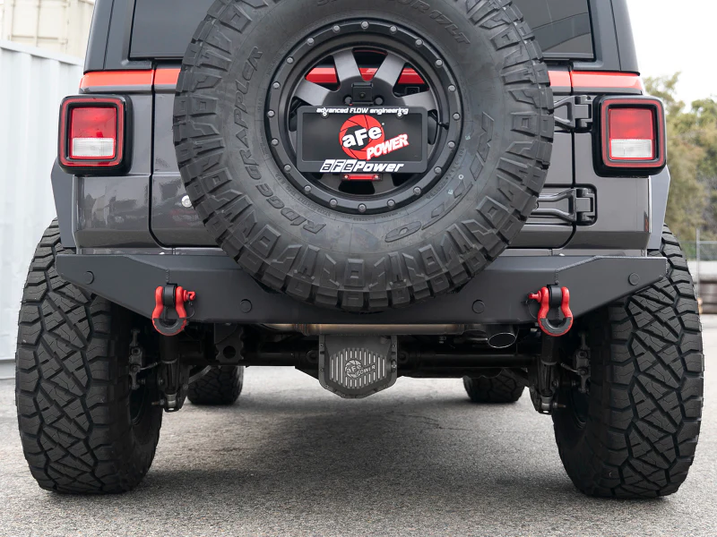 aFe MACH Force-Xp Hi-Tuck 3in 409 SS 18-20 Jeep Wrangler JL 2.0/3.6 Axle-Back Exhaust - Image 2