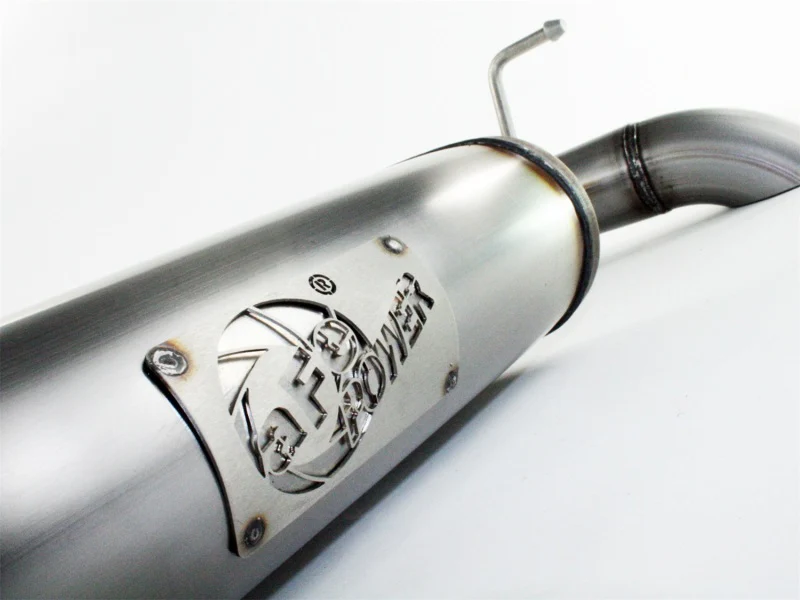 aFe MACHForce XP 07-17 Jeep Wrangler V6-3.6/3.8L 409 SS 2.5in Axle-Back Exhaust - Image 3