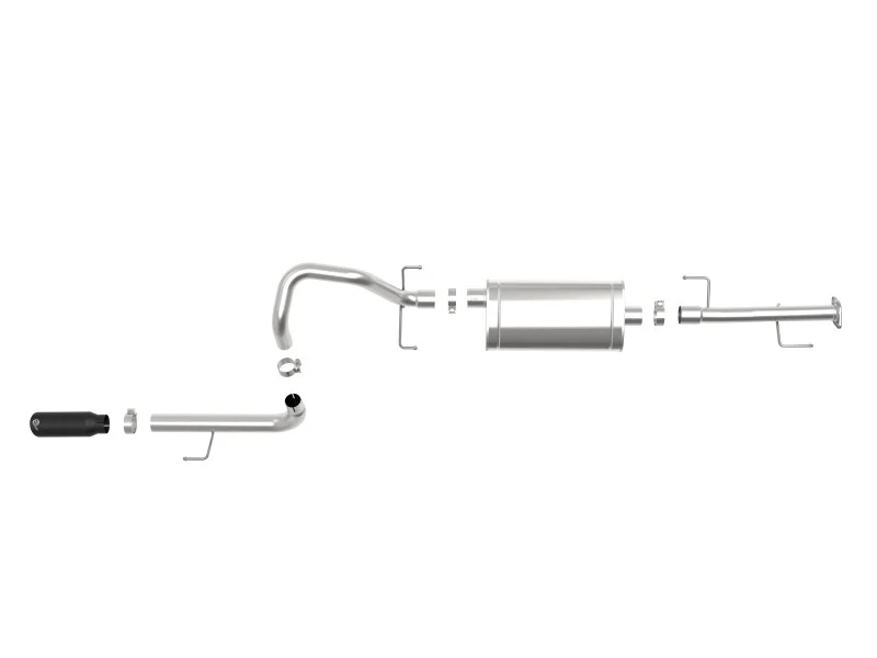 aFe MACHForce XP 2.5in 304-SS Exhaust Cat-Back w/ Black Tip 10-19 Toyota 4Runner V6-4.0L - Image 5